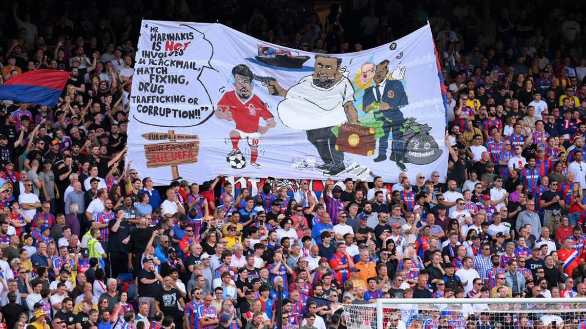 Banner-Eklat holt Crystal Palace ein: Forest-Boss Marinakis zieht vor Gericht