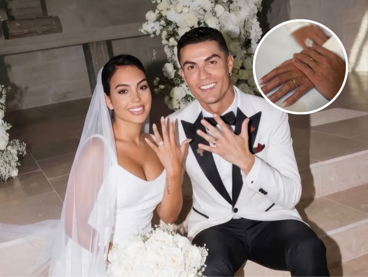 Cristiano Ronaldo und Georgina Rodríguez sind verheiratet!